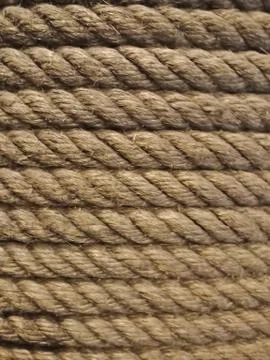 Closeup rope texture and pattern as background Stockfoto's
