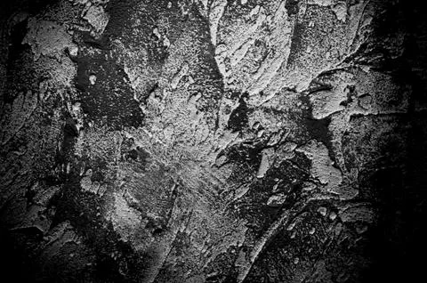 Closeup of rough dark black background Stock Photos