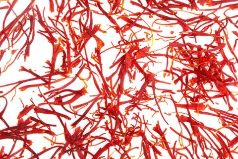 Closeup of Saffron Stock Photos