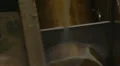 Closeup Sawing Metal Bar HD Footage