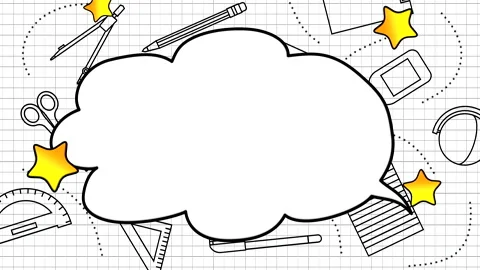 Closeup school elements Stock Footage 168058862