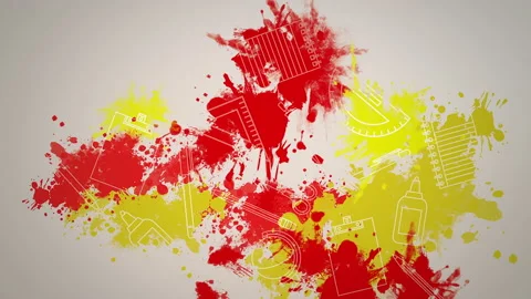 Closeup school elements Stock Footage 168059551