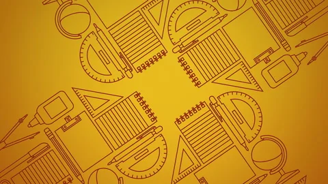 Closeup school elements Stock Footage 170307477