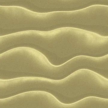 Closeup seamless texture of sand. Repeatable pattern Stock Illustration