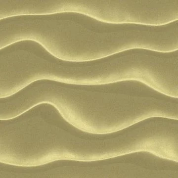 Closeup seamless texture of sand. Repeatable pattern Stock Illustration