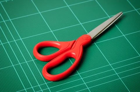 Closeup sharp scissors 写真素材