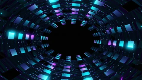 Closeup shiny modern corridor design. high resolution for introduction project. Stock Footage 152726837