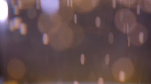 Closeup shoot of beautiful brown colored dust bubbles and bokeh background 動画素材 112186576