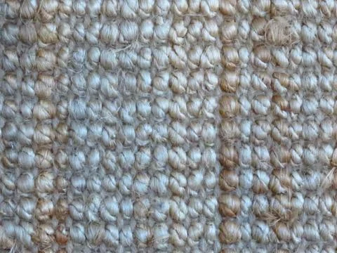 Closeup shot of bumpy carpet textural details Foto stock