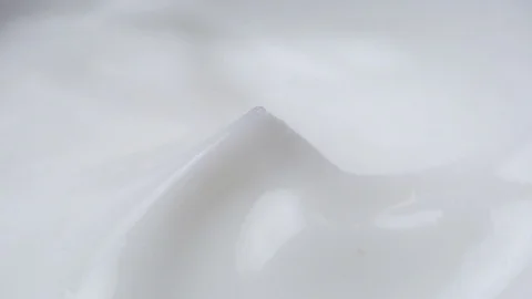 Closeup shot of cosmetics cream with rotate Stock Footage