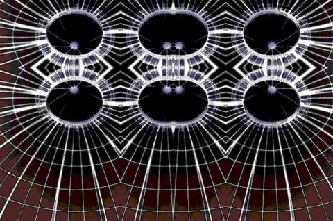 Closeup shot of digital Digital Art Stock Illustration