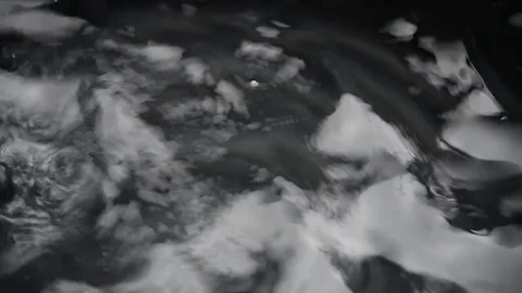 Closeup shot of heavy rain Stock Footage 76603772