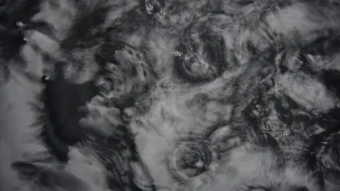Closeup shot of heavy rain Stock Footage 76604323