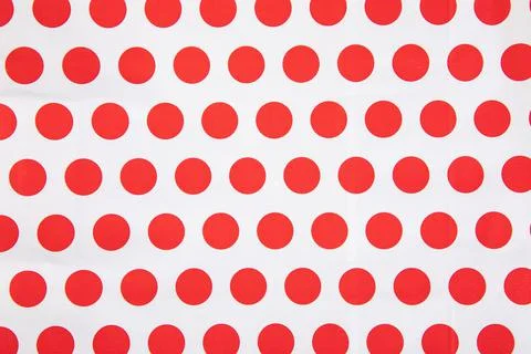 Closeup shot of polka dot pattern - perfect for background Stock Photos