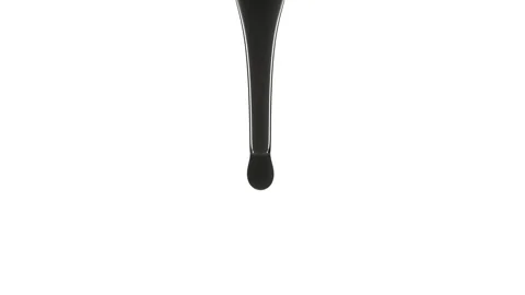 Closeup shot of scientist dripping liquid on white background. Stock Footage 303325630