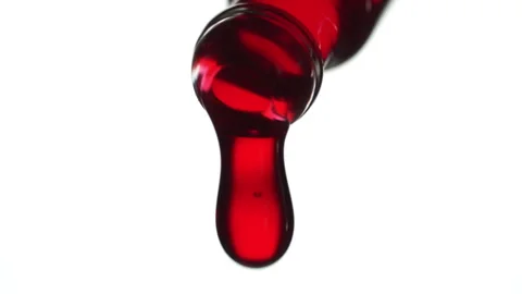 Closeup shot of scientist dripping liquid on white background. Stock Footage 338436868