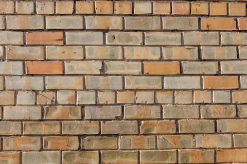 Closeup shot of a wall made of rectangular stones Stock Photos