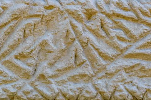 Closeup shot of a white bumpy concrete surface - for backgrounds and textures Stock Photos