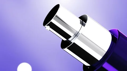 Closeup side view applying moisturizing cream dropping  Stock Footage 211455555