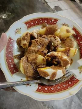Closeup of simple dimsum Stock Photos