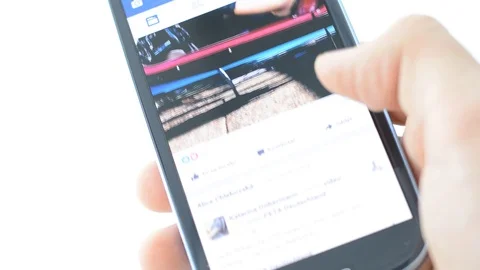 Closeup smart phone Stock Footage 74291225