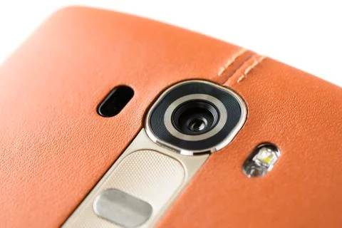 Closeup of Smartphone Camera Module Foto stock