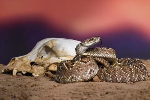 Closeup of snake in the wild Photos
