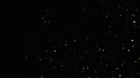 Closeup of snow falling down. Variation 3 Stock Footage 268011299