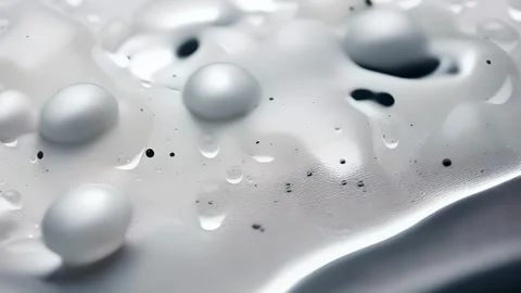 Closeup of speckled plastic This plastic has small speckles or dots embedded in Stock Footage 253929540
