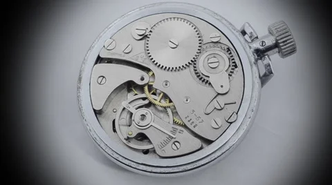 Closeup of stopwatch showing time. Stock Footage 48374175