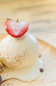 Closeup Strawberry fruit Stock Photos