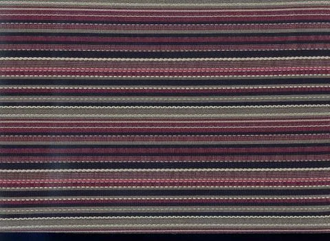 Closeup of a structure of a striped fabric Foto stock