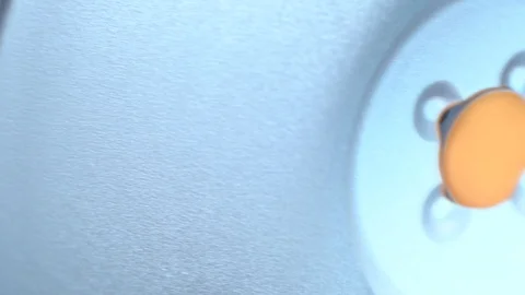 Closeup of a studio light Stock Footage 107325672