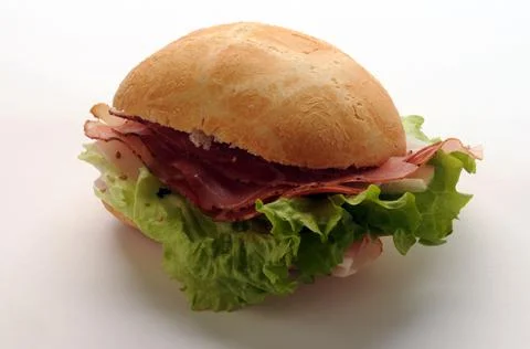 Closeup on stuffed sandwich Stock Photos