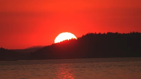 Closeup Sunset Видео 109238169