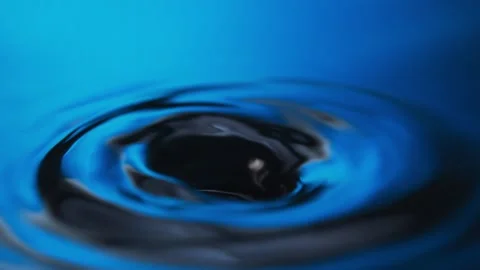 Closeup of a swirl in slow motion Stock Footage 165038865