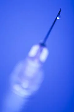 Closeup of syringe 写真素材