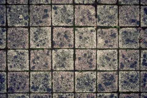 Closeup of terrace bricks Stock Photos