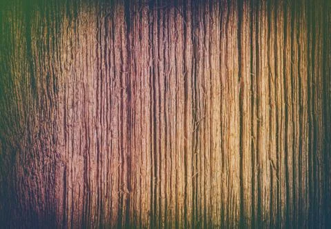 Closeup texture and background of old wooden panel Stock Photos