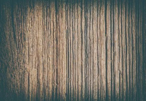 Closeup texture and background of old wooden panel Foto stock