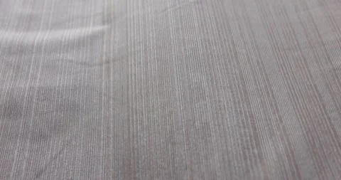 Closeup texture background of gray striped fabric Stock Footage 285226058