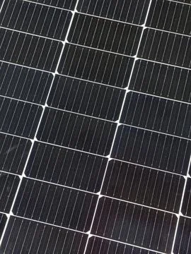 Closeup texture of solar panel cells Stock-Fotos