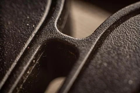 Closeup of textured surface showing intricate patterns and natural variations of Stock Photos