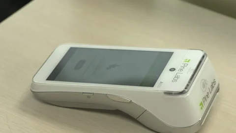 Closeup through Card Payment Stock Footage 152947178