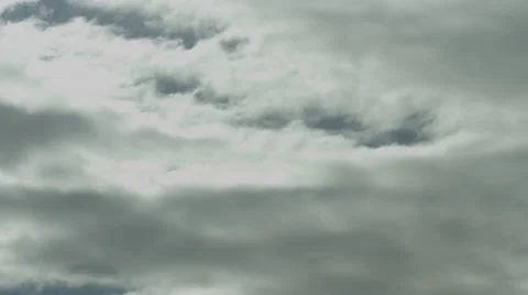 Closeup time lapse of cumulus clouds Video stock 50023500