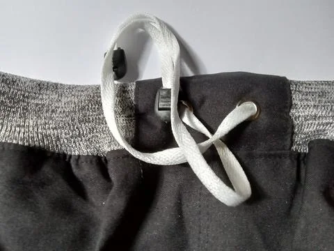 Closeup of the top of the pants. Foto stock