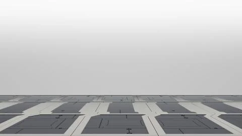 Closeup top sci-fi table with futuristic spaceship blur Background 3d illustr Иллюстрация