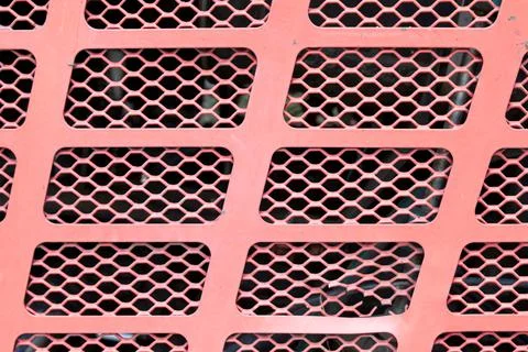 Closeup of tractor grill. Foto stock