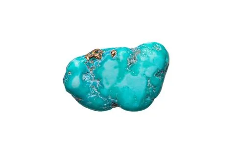 Closeup turquoise gemstone Stock Photos