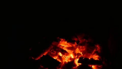 Closeup video of fireplace Stock Footage 228869739